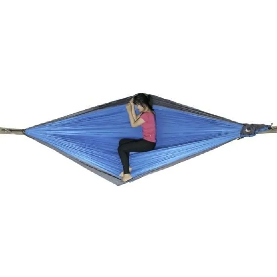 Riippumatto Ticket To The Moon King Size Hammock turkoosi/harmaa