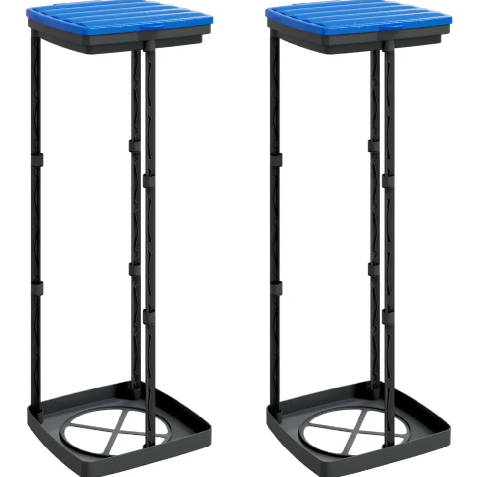 Roskapussipidikkeet 2 kpl sinimusta 120 l PP