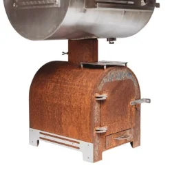 Savustusgrilli GrillSymbol Smoky Beast Silver, 65x165x160cm
