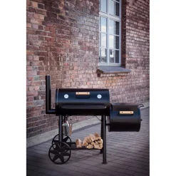 Savustusgrilli Mustang Georgia 70x142x122 cm