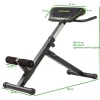 Selkäpenkki Tunturi CT40 Core Trainer kokoontaitettava max. 100 kg