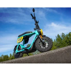 Sähköskootteri Coopop Rugged, 25km/h, sky blue