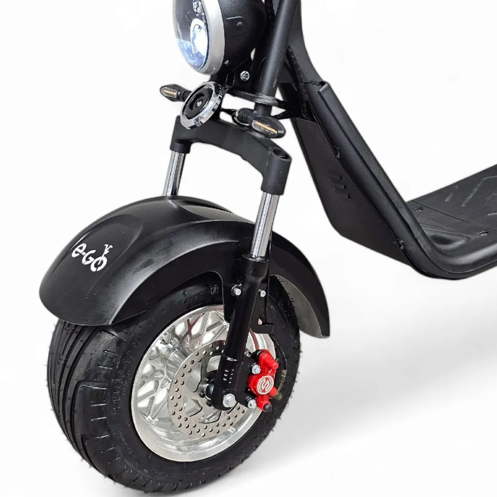 Sähköskootteri E-go Evolution 1000 W musta