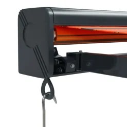 Sisäänkelattava markiisi oranssiruskea 4,5x3 m kangas/alumiini