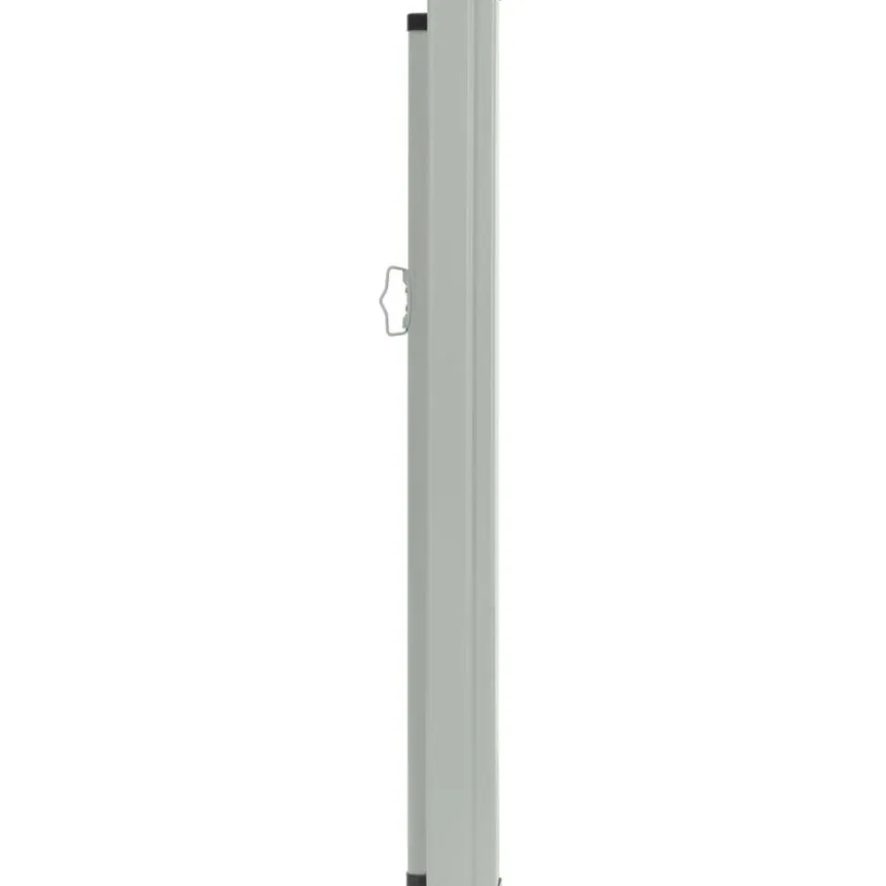 Sisäänvedettävä terassin sivumarkiisi 140x500 cm ruskea