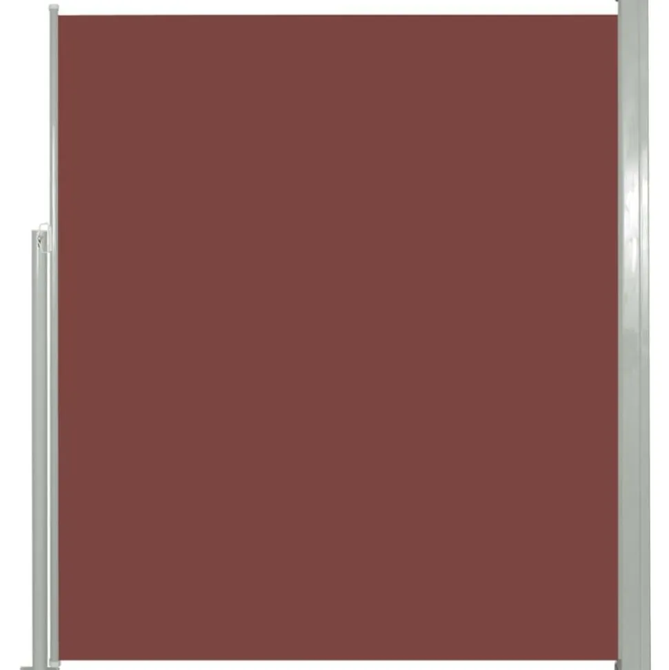 Sivumarkiisi terassille 160 x 300 cm ruskea