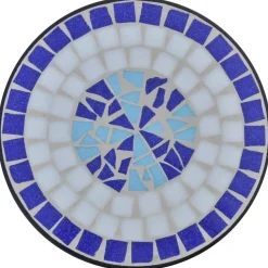 Sivupöytä/kasviteline mosaiikki terrakotta (41127)