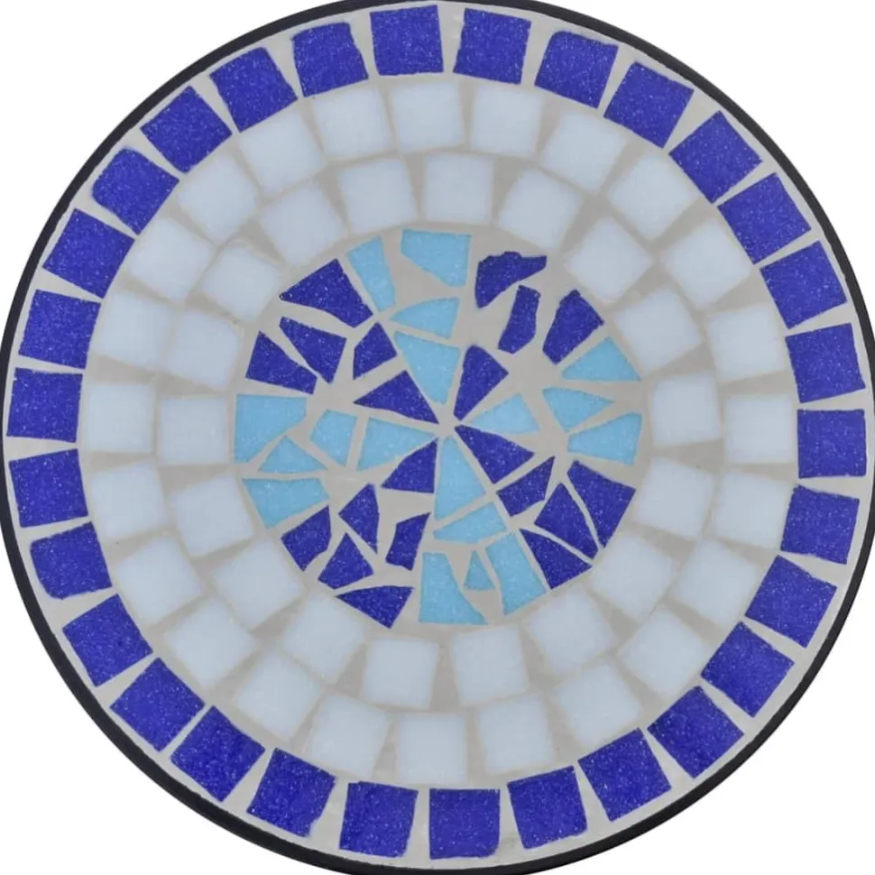 Sivupöytä/kasviteline mosaiikki terrakotta (41127)