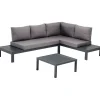 Sohvaryhmä Linento Garden Verona Alm, 3-istuttava, harmaa