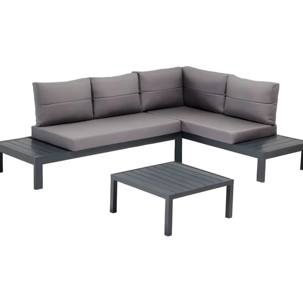 Sohvaryhmä Linento Garden Verona Alm, 3-istuttava, harmaa