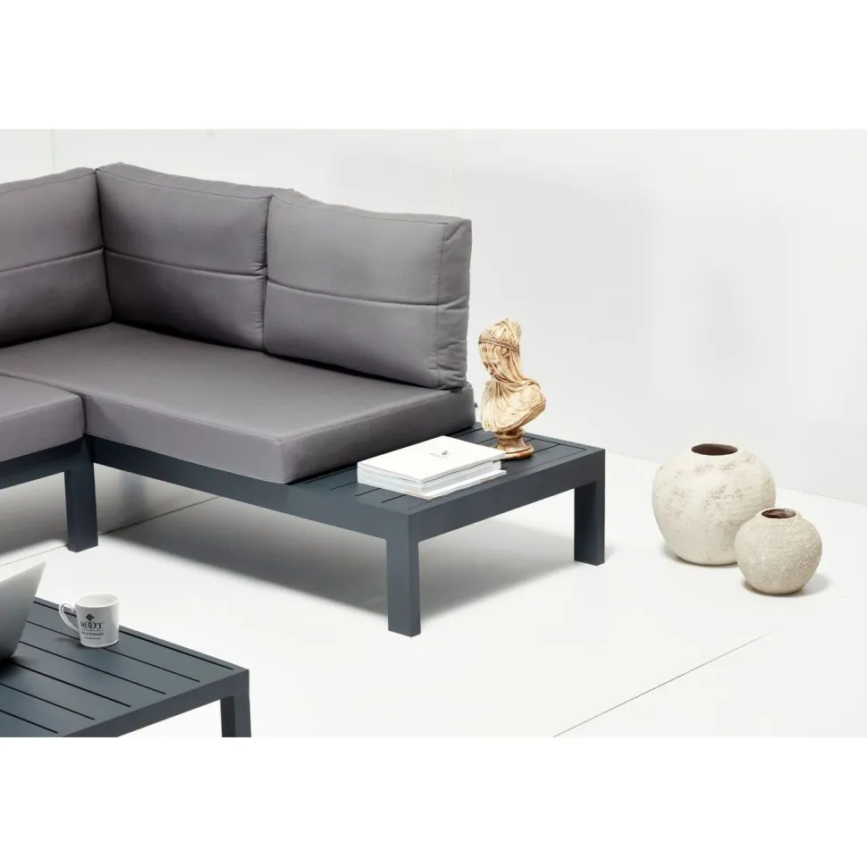 Sohvaryhmä Linento Garden Verona Alm, 3-istuttava, harmaa