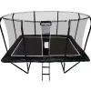 Suorakaide Trampoliini Stratos Premium Black Line, 275x427 cm, sis. portaat ja turvaverkko