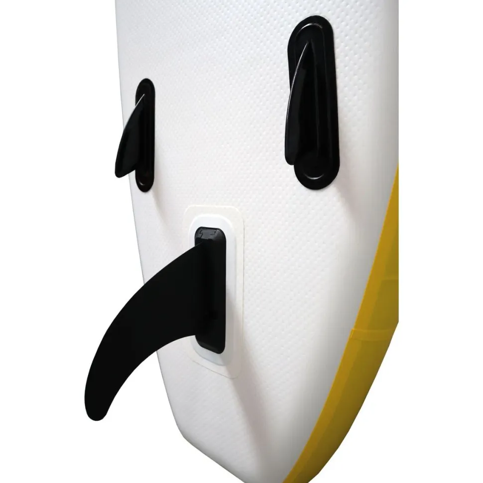 SUP-lautasetti Fiji 300cm valkoinen/keltainen