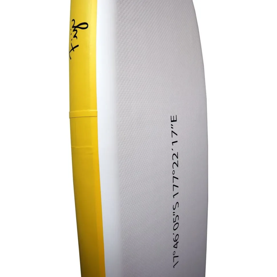 SUP-lautasetti Fiji 300cm valkoinen/keltainen