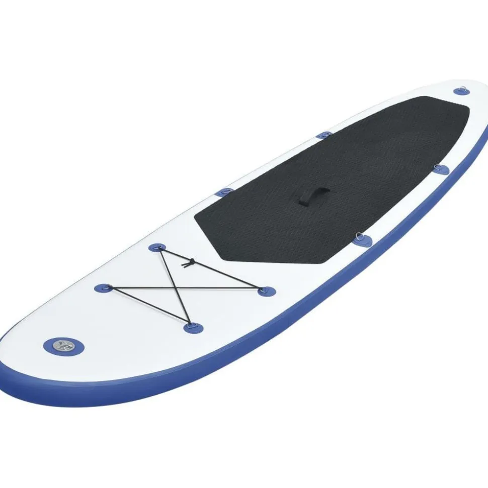 SUP-lautasetti, ilmatäytteinen, 360cm, sininen/valkoinen