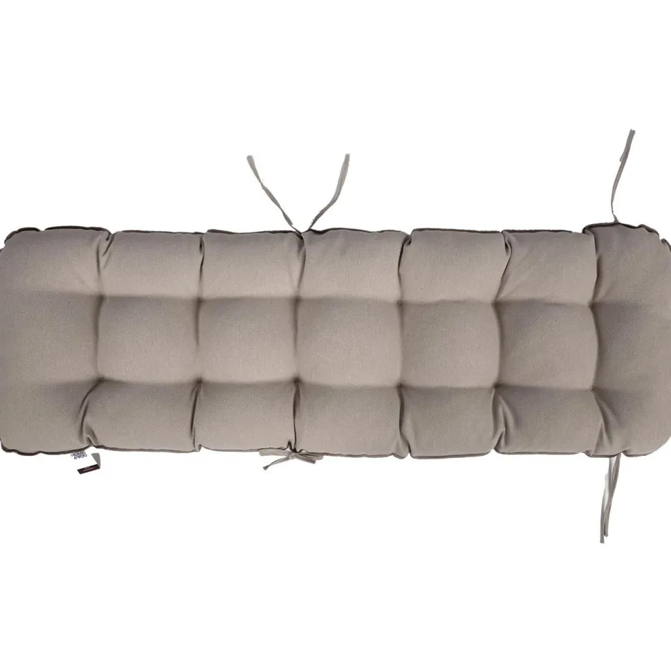 Terassituoli Home4You BADEN-BADEN beige pehmusteella, vihreä