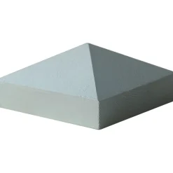Tolpanhattu Pyramidi K38V 90x90mm valkoinen