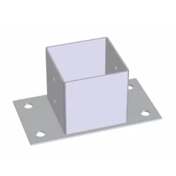 Tolpanjalka Jabo 71x71x150mm valkoinen