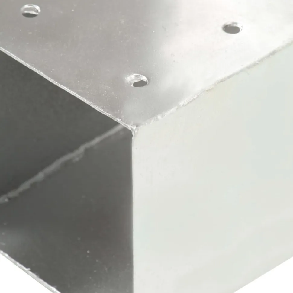 Tolppaliitin T-muoto galvanoitu metalli 101x101mm