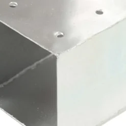 Tolppaliitin T-muoto galvanoitu metalli 71x71mm