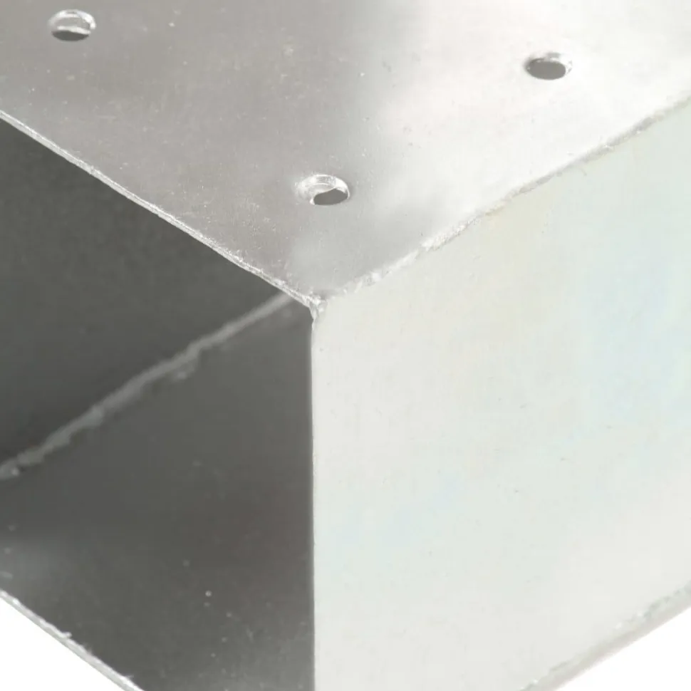 Tolppaliitin T-muoto galvanoitu metalli 71x71mm