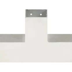 Tolppaliitin X-muoto galvanoitu metalli 81x81mm