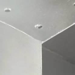 Tolppaliitin Y-muoto galvanoitu metalli 91x91mm