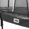 Trampoliini Salta First Class 244x427cm musta sis. turvaverkon portaat