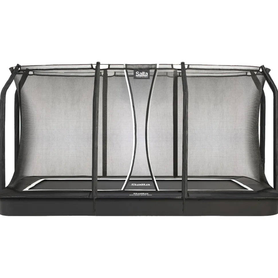Trampoliini Salta Royal Baseground 214x305cm musta sis. turvaverkko