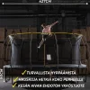Trampoliini Stratos Ø4.27m turvaverkolla