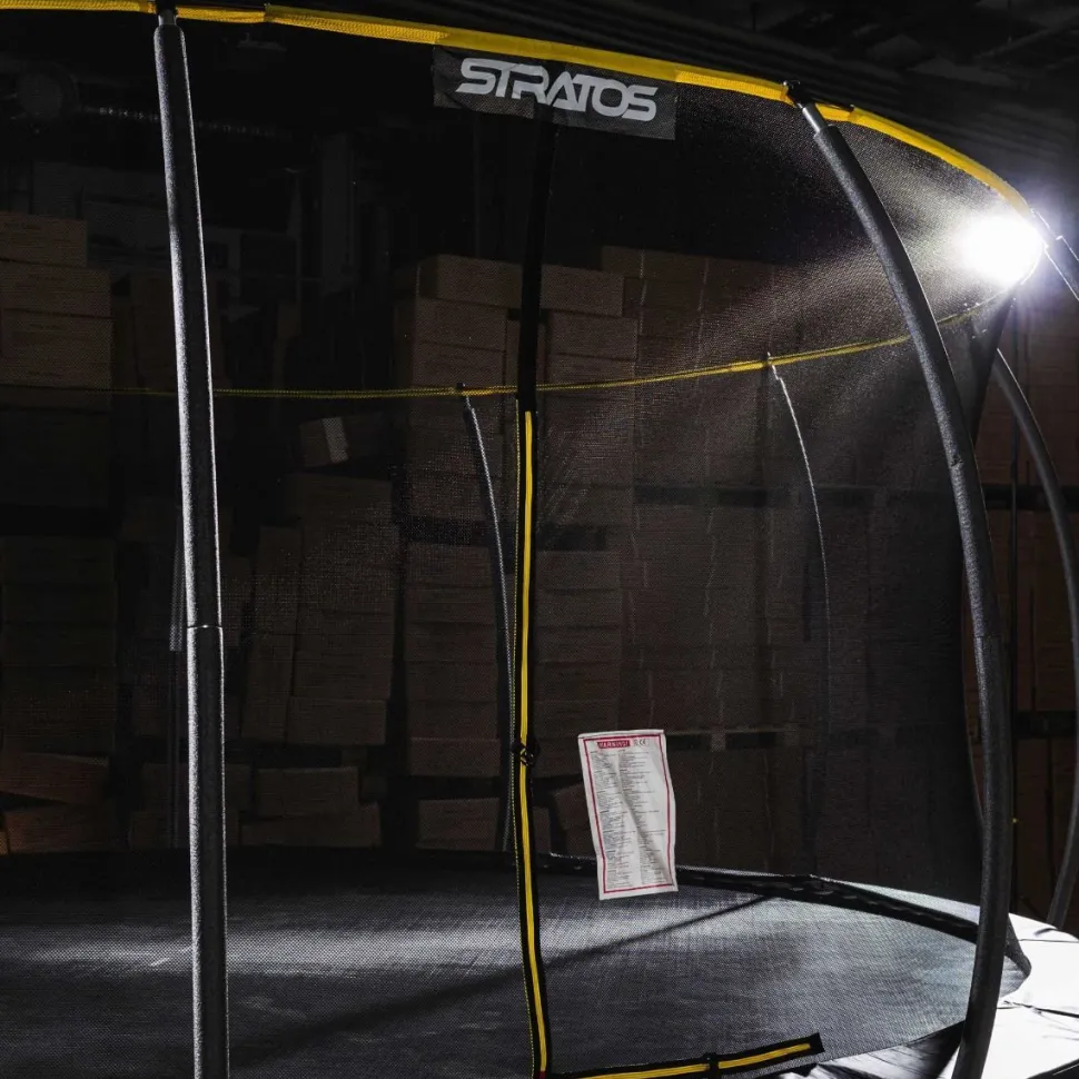 Trampoliini Stratos Ø4.27m turvaverkolla
