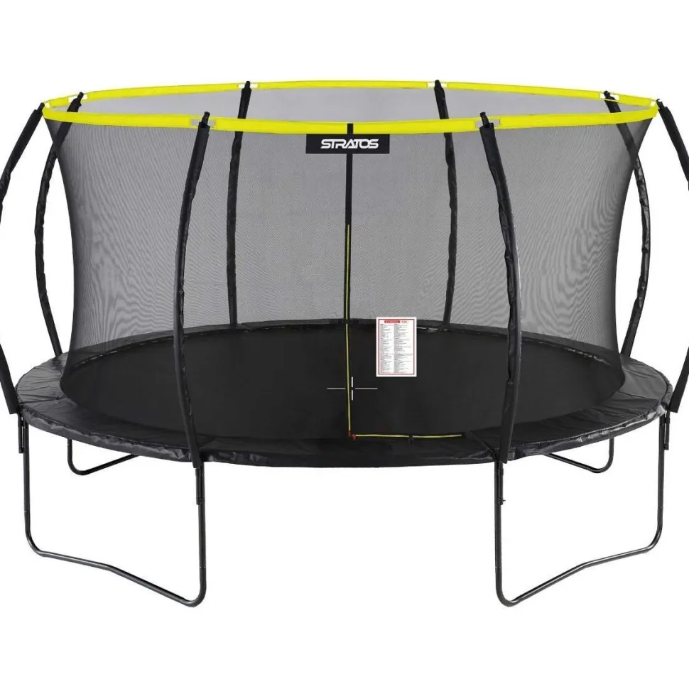 Trampoliini Stratos Ø4.27m turvaverkolla