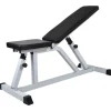 Treenipenkki levytanko- ja käsipainosarjalla, 60.5kg, 115x47x116cm