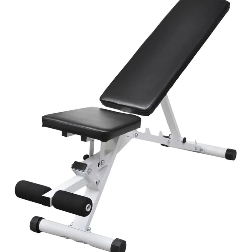 Treenipenkki levytanko- ja käsipainosarjalla, 30.5kg, 47.5x41x133cm