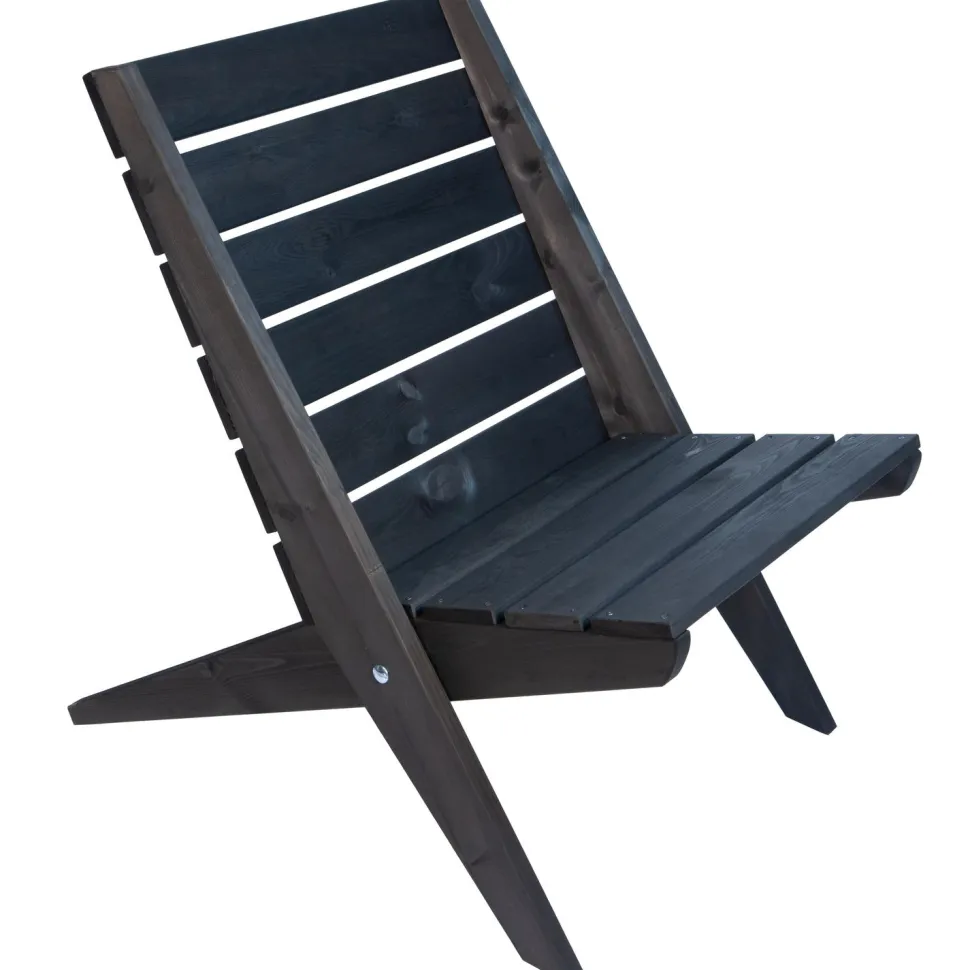 Tuoli EcoFurn Granny mänty musta