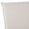 Tuolin pehmuste Home4You SUMMER 48x115x4,5 cm, valkoinen