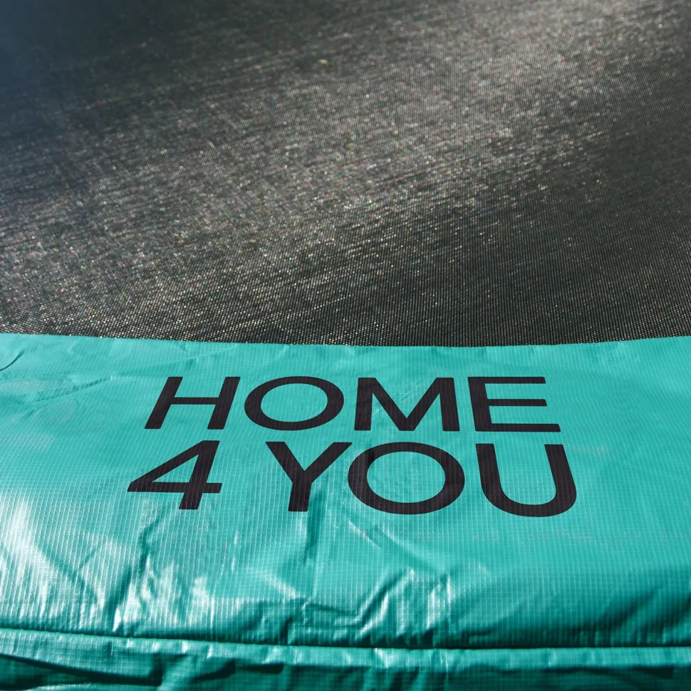 Turvapehmuste Home4you ø366 cm trampoliinille vihreä