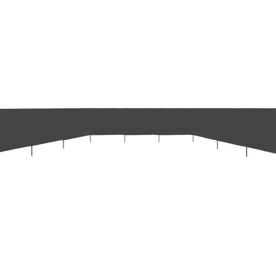 Tuulensuojakangas 9 paneelilla 1200x80 cm hiekan valkoinen