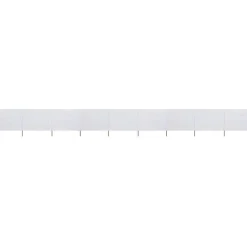Tuulensuojakangas 9 paneelilla 1200x80 cm hiekan valkoinen