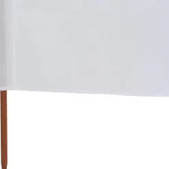 Tuulensuojakangas 9 paneelilla 1200x80 cm hiekan valkoinen