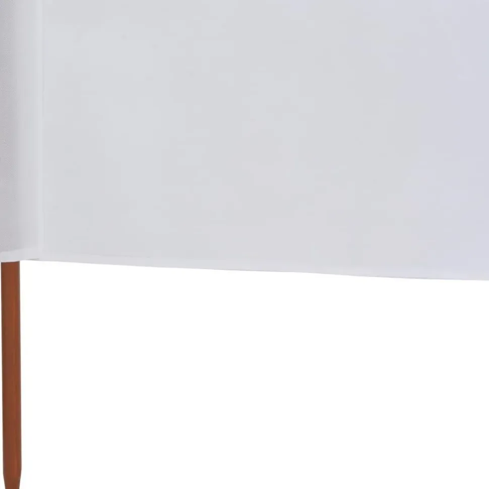Tuulensuojakangas 9 paneelilla 1200x80 cm hiekan valkoinen