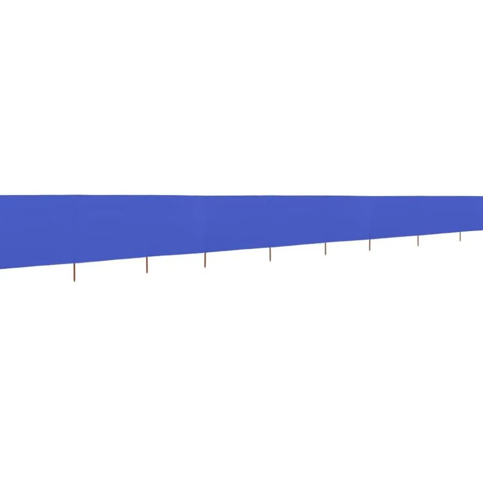 Tuulensuojakangas 9 paneelilla 1200x80 cm hiekan valkoinen