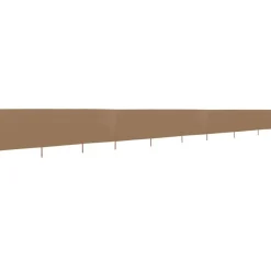 Tuulensuojakangas 9 paneelilla 1200x80 cm hiekan valkoinen