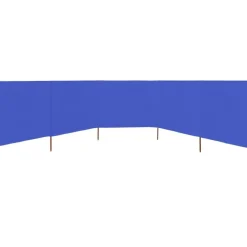 Tuulensuojakangas 5 paneelilla 600x80 cm taivaansininen