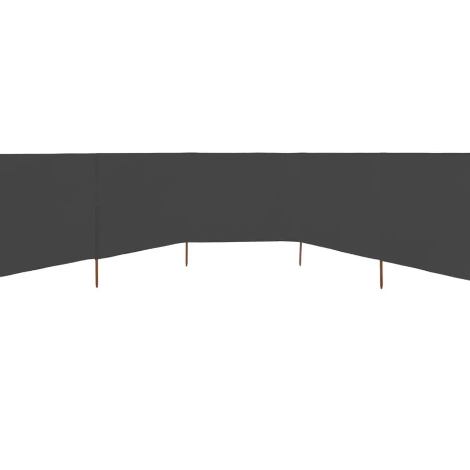 Tuulensuojakangas 5 paneelilla 600x80 cm taivaansininen