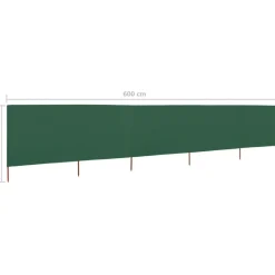 Tuulensuojakangas 5 paneelilla 600x80 cm taivaansininen
