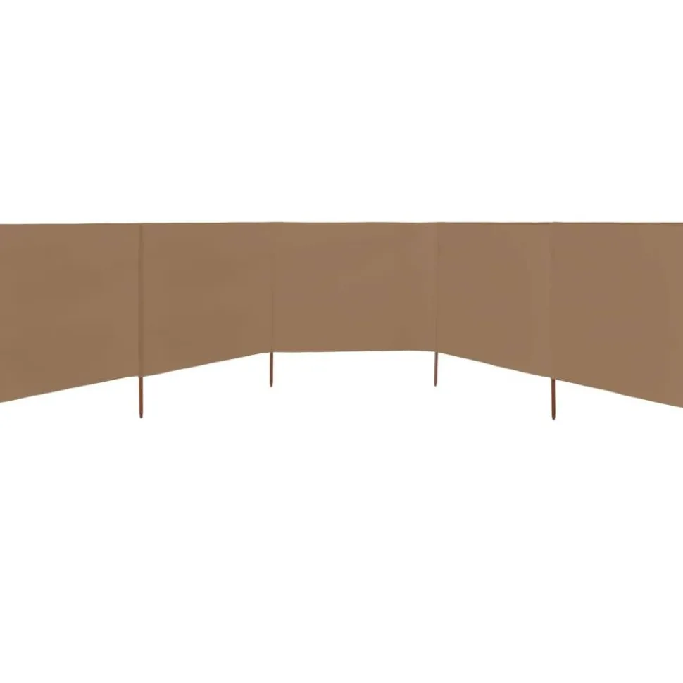 Tuulensuojakangas 5 paneelilla 600x80 cm taivaansininen