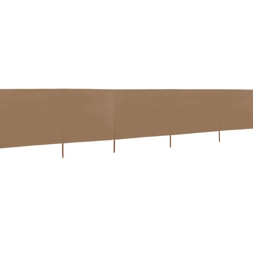 Tuulensuojakangas 5 paneelilla 600x80 cm taivaansininen