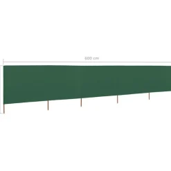 Tuulensuojakangas 5 paneelilla 600x80 cm taivaansininen