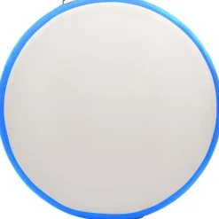 Täytettävä voimistelumatto pumpulla 100x100x10cm PVC sininen